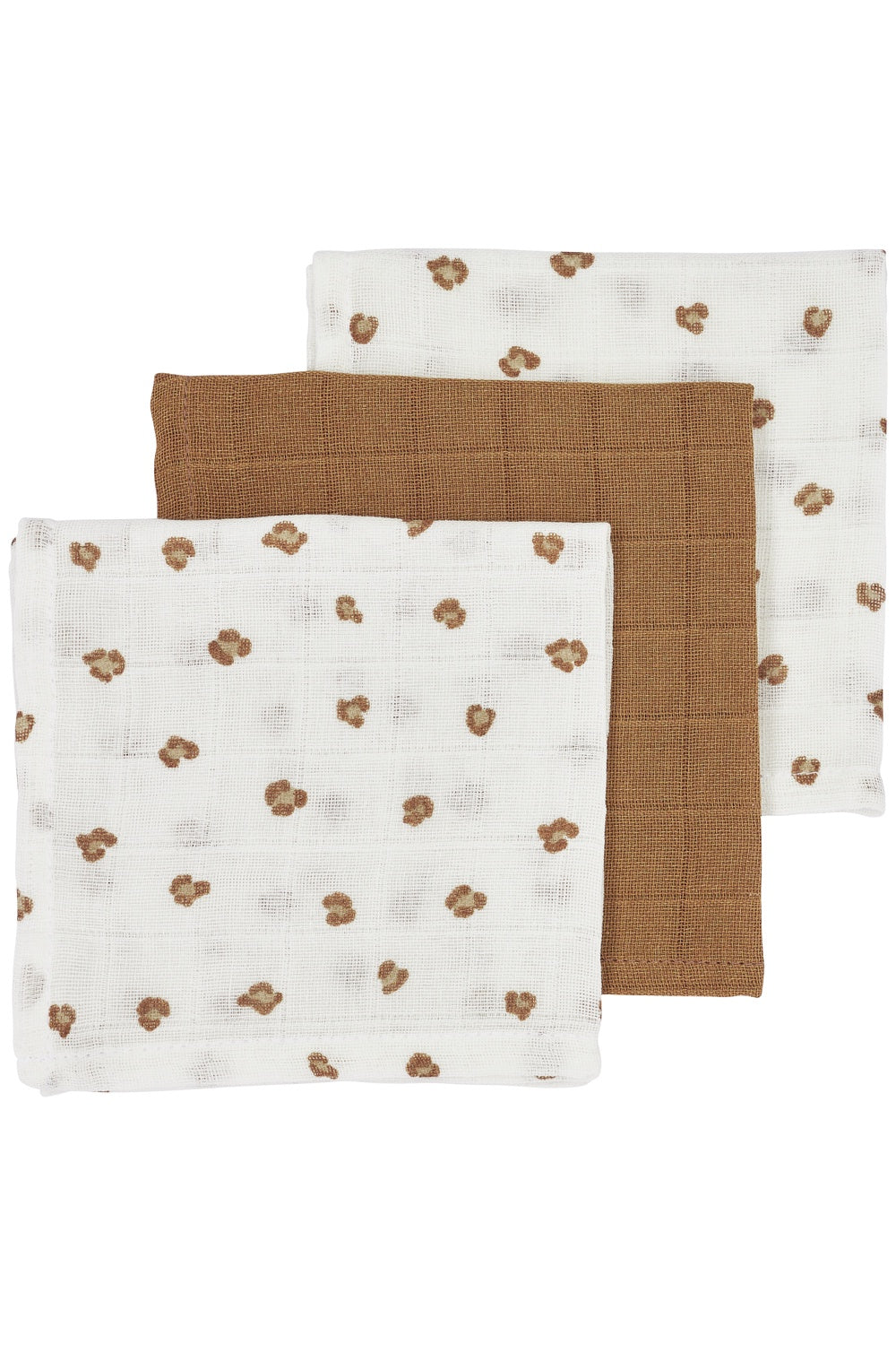 Meyco Baby - Muslin Mini Panther - Toffee - 70x70cm