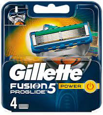 Gillette Fusion 5 Lames ProGlide Power x4