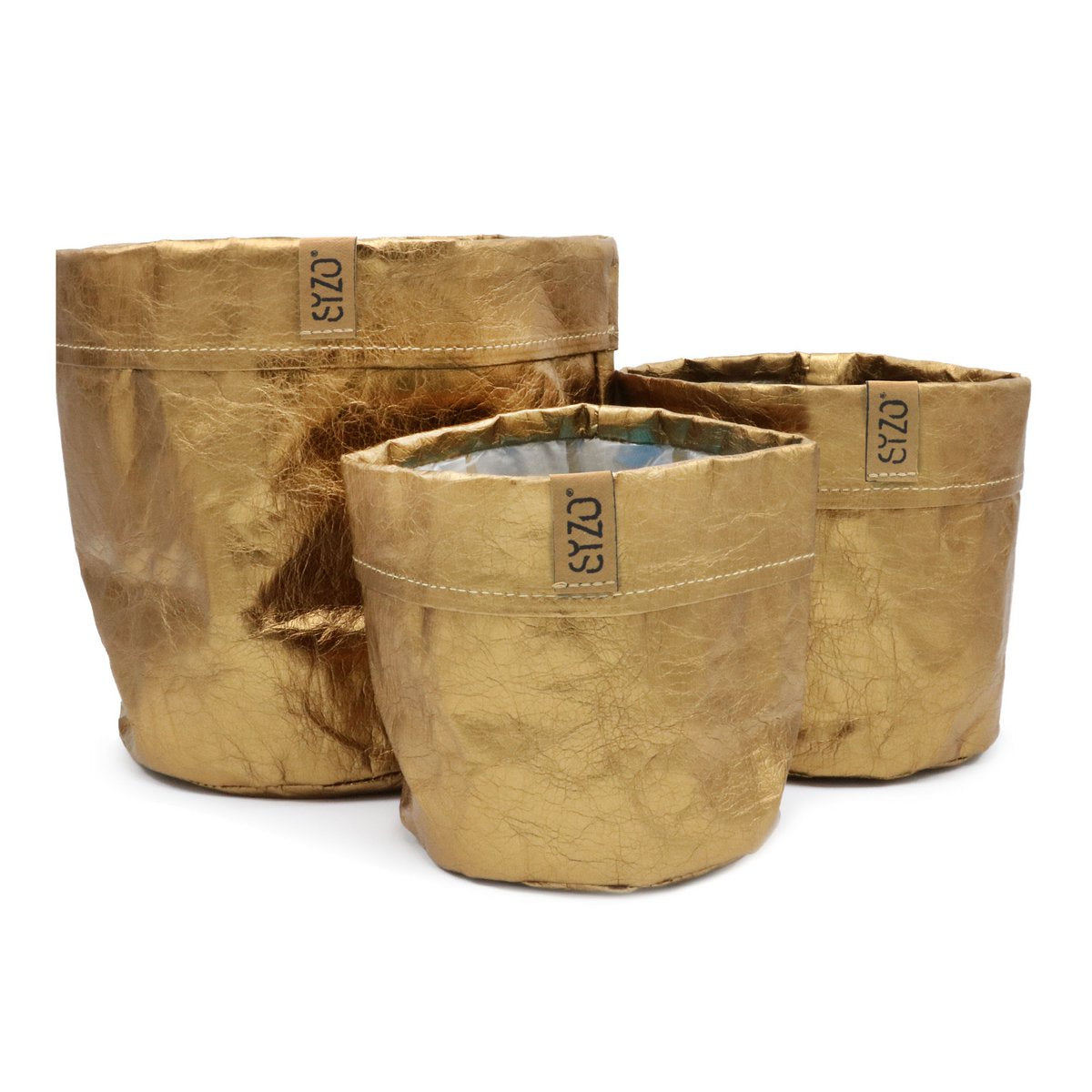 SIZO Sac en papier cuivre