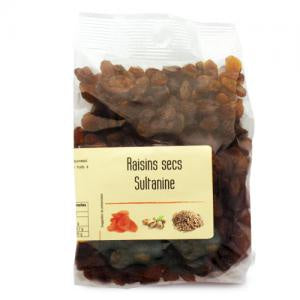 Raisins Secs Bruns Sultanine 250gr