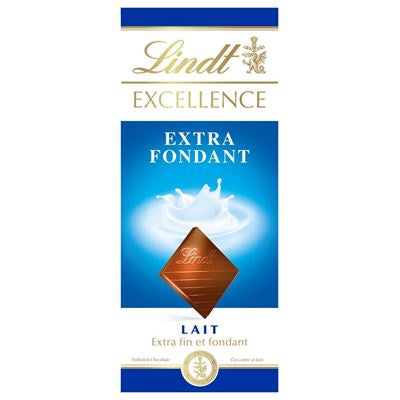 Lindt Excellence Lait Extra Fondant 100gr