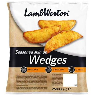 Lambweston Wedges Aromatisées  Avec Peau 2.5kg