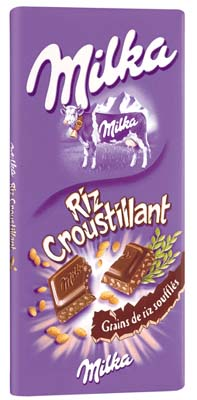 Milka Chocolat Riz Croustillant 100gr