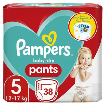 Pampers Pants Baby dry x38 Taille 5