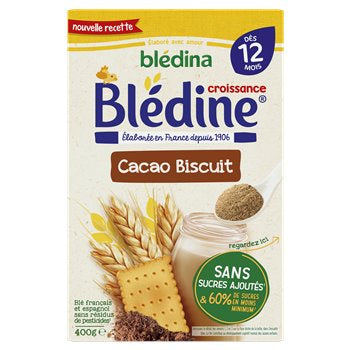 Blédina Blédine Cacao Biscuit - dès 12 mois - 400g