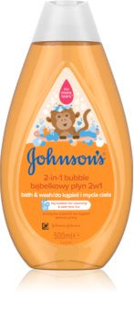Johnson's® Wash and Bath Bain Moussant et Gel Lavant 2 en 1 - 500ml