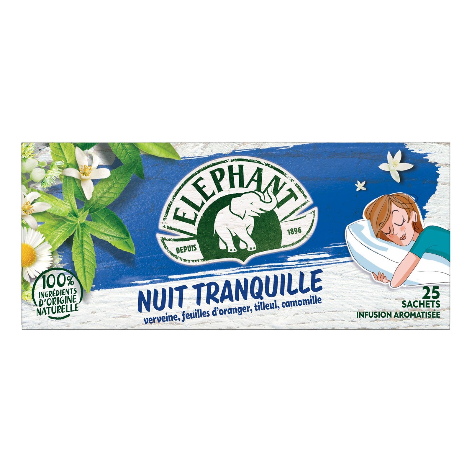 Eléphant Infusion Nuit Tranquille  x20  30gr