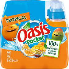 OASIS Pocket Tropical 6x25cl