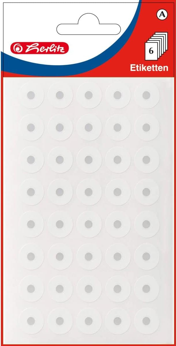 Herlitz Lot de 240 Œillets Transparent