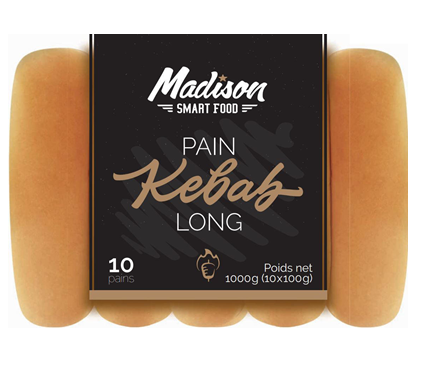 Madison Pain Kebab Long 10x100gr / 1kg