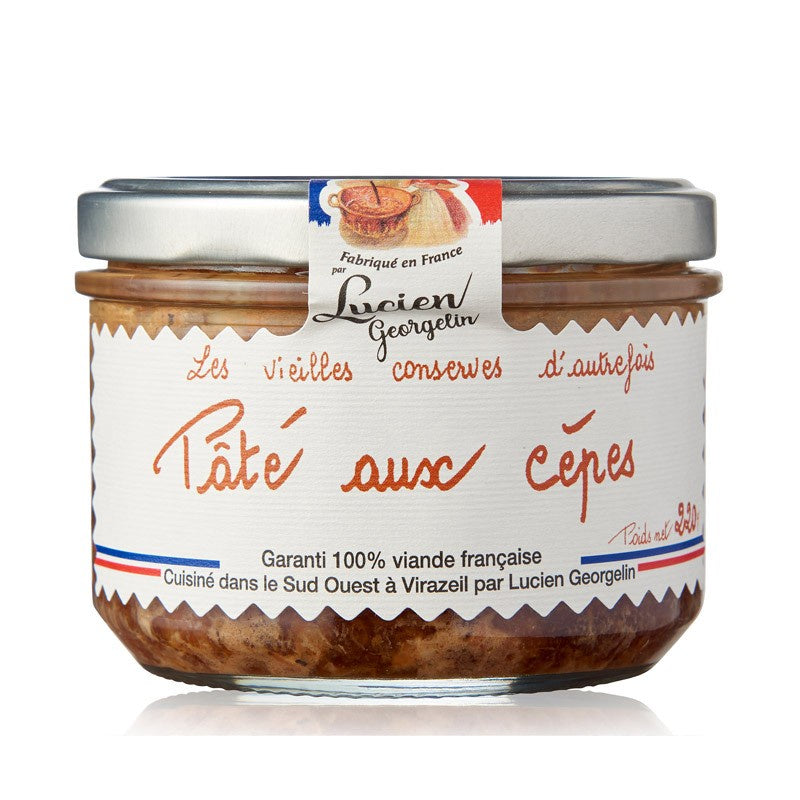 L.Georgelin Pâté Aux Cèpes 220Gr