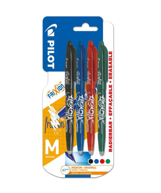 Pilot - Lot 4 Frixion clicker ball ass 0.7mm