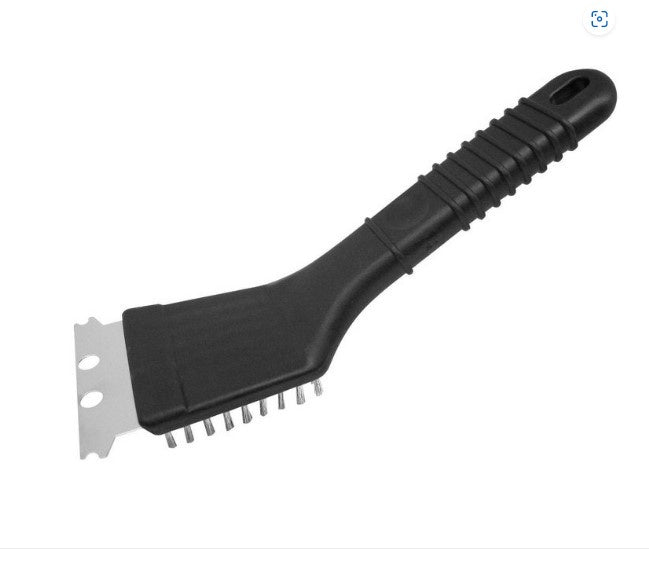 Fackelmann - Racloir plancha et brosse 2 en 1