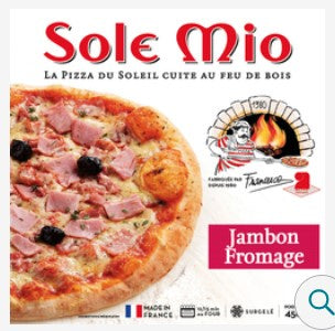 Sole Mio Pizza Jambon Fromage 450gr