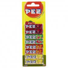 Pez Blister 8 Recharges Fruits 68gr