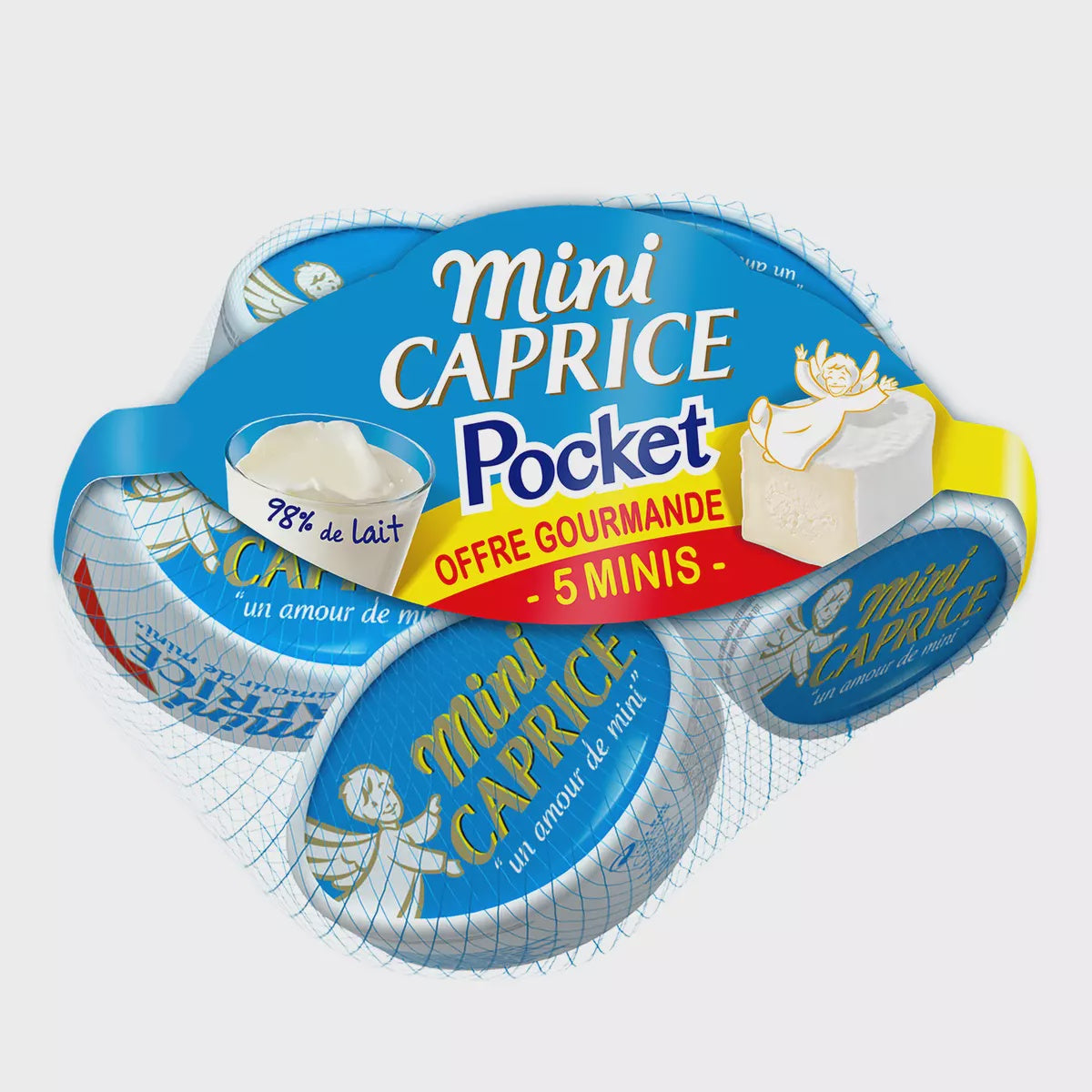 Caprice Des Dieux Mini Fromage 5x50gr