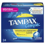 Tampax Compak Regular Avec Applicateur x24