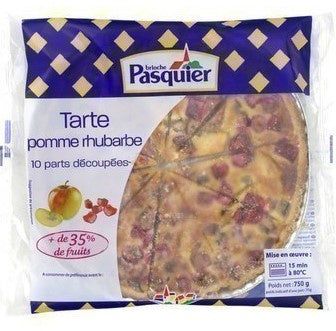 Pasquier Tarte aux Pommes/Rhubarbe 900gr