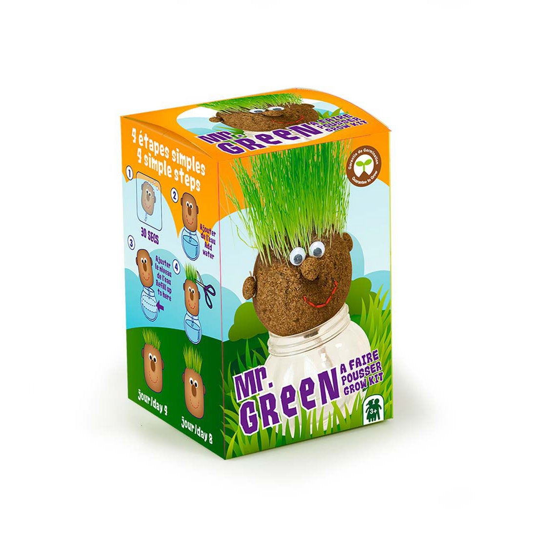 Radis et Capucine - tete a pousser