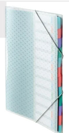 Trieur 12 onglets  ppl bleu / noir