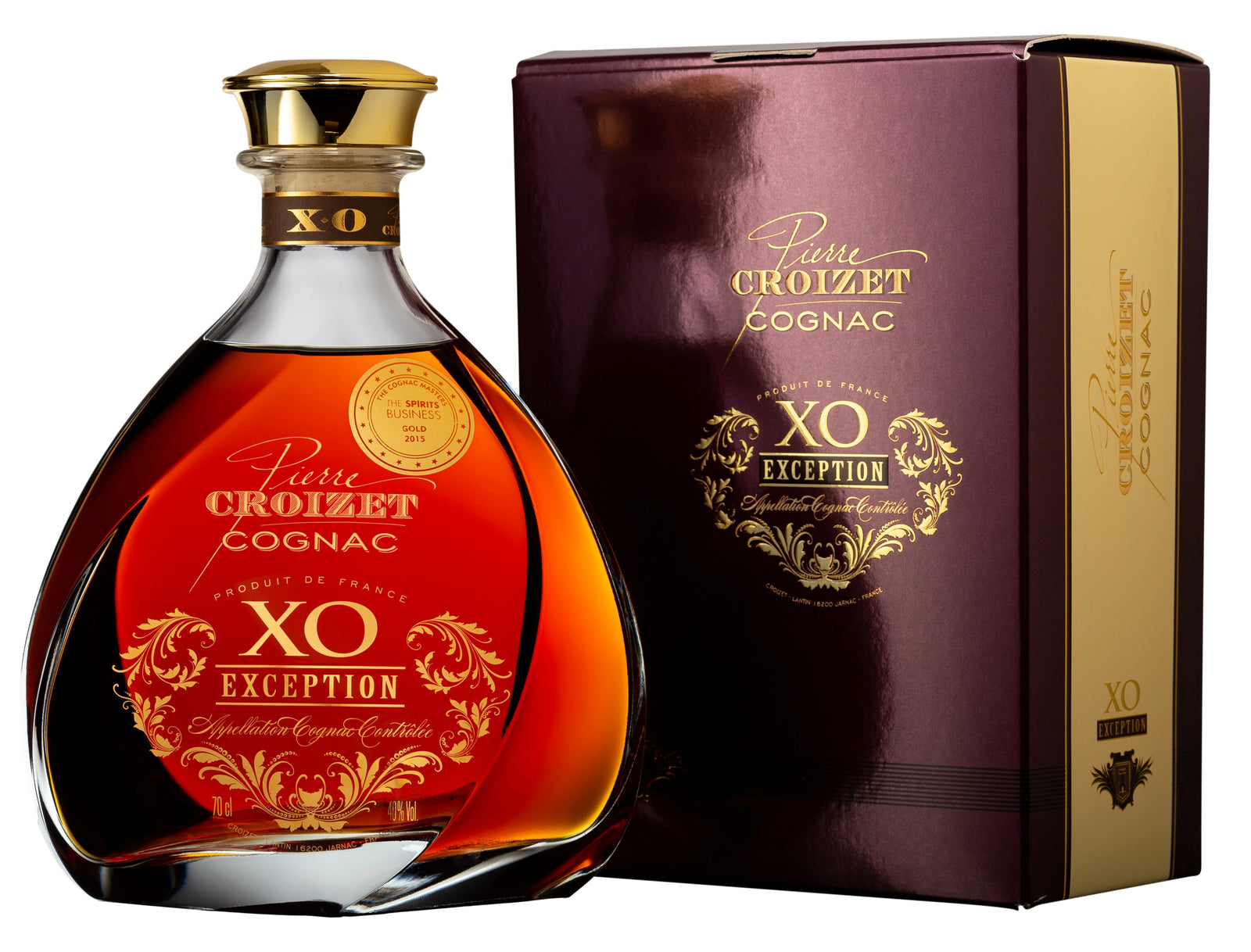 Cognac Pierre Croizet XO Carafe 0.70L